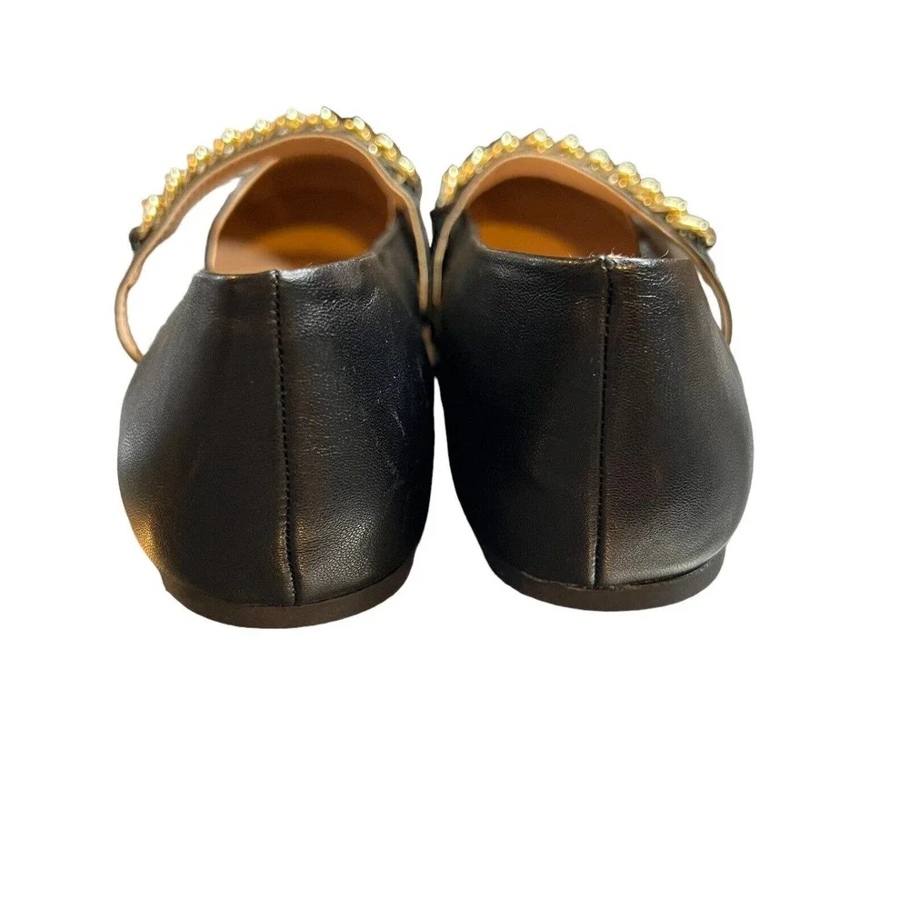 INC International Concepts Jodie‎ Flat Chain Strap Shoe 5 New